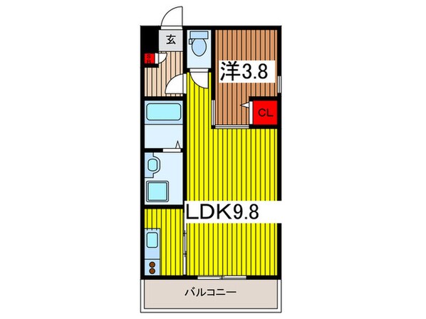 プライムステ－ジの物件間取画像